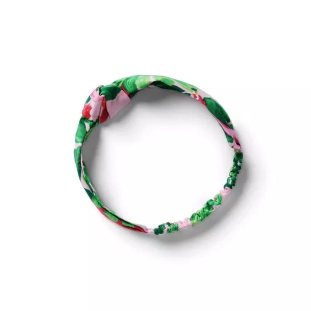 JANIE and Jack BABY TROPICAL FLAMINGO KNOT SOFT HEADBAND